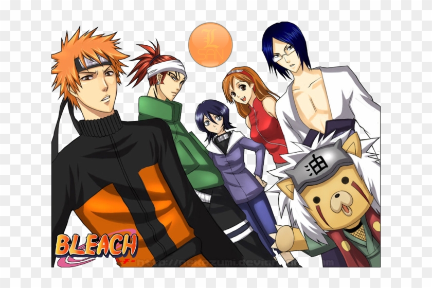 So Pls Post - Bleach X Naruto Clipart