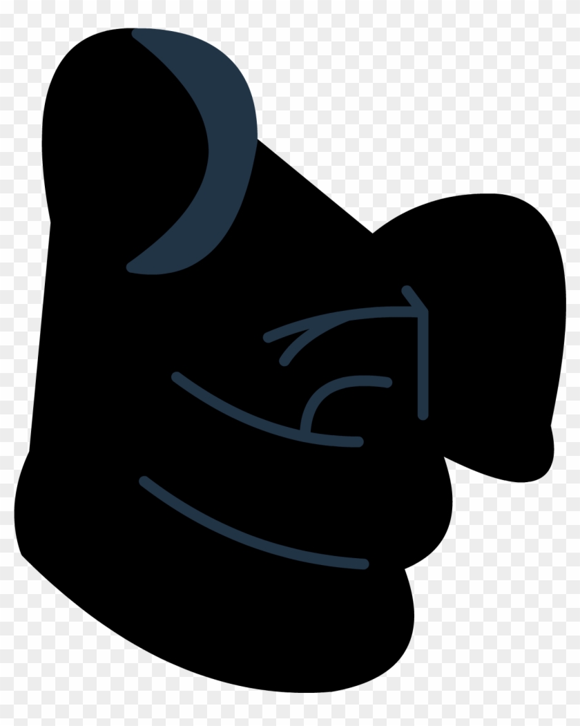 Wikia, Dream, Desktop Wallpaper, Silhouette, Neck Png - Bfdi Pointing Arm Front Clipart #3809737