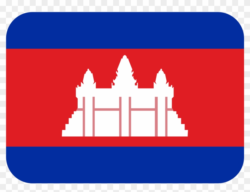 Flag Of Cambodia - Cambodia And Thailand Flag Clipart