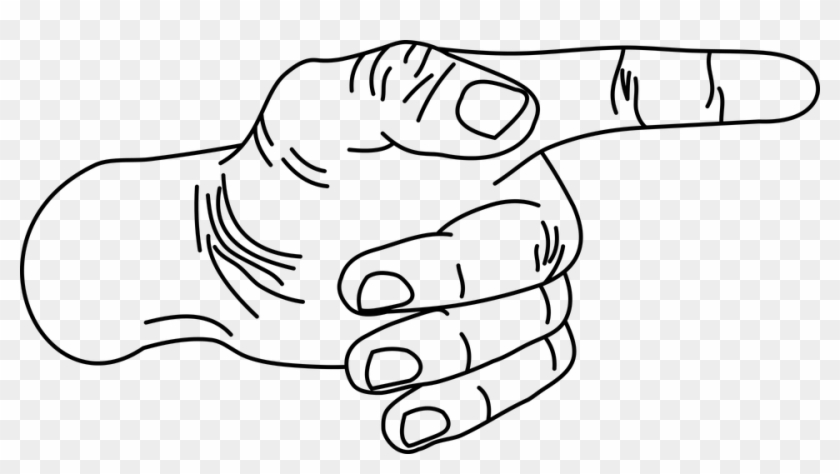 The Hand, Hand, Fingers, Body, Thumb - Hand Clipart #3810005