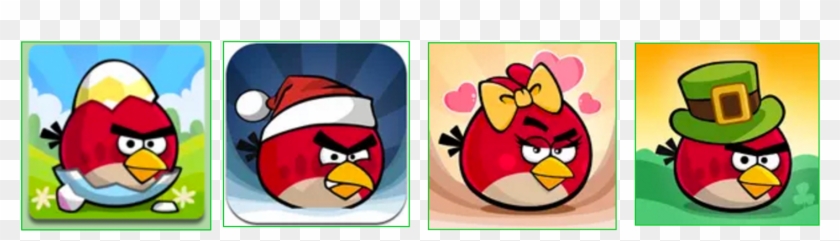 A/b Testing Seasonal App Store Icons - Angry Birds App Icon Clipart #3810055