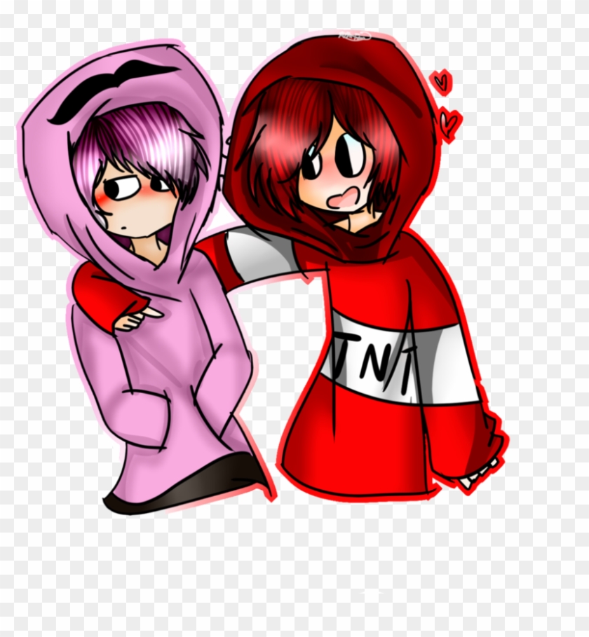 #explodingtnt #failboat #fanart #hunterthewolf28 #pinksheep - Pink Sheep X Crystal Sheep Clipart