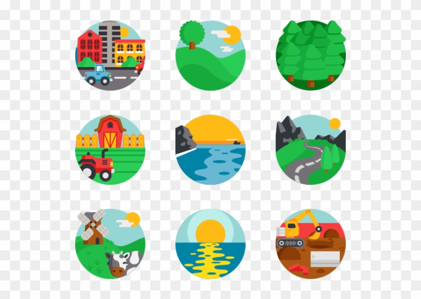 Landscapes Clipart