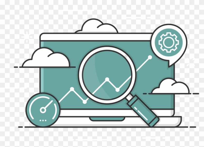 Laptop Icon - Search Engine Optimization Clipart