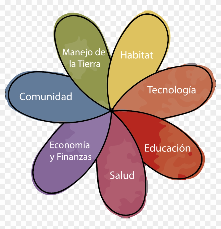 Los Pétalos De Esta Flor, Representan Las Distintas Clipart