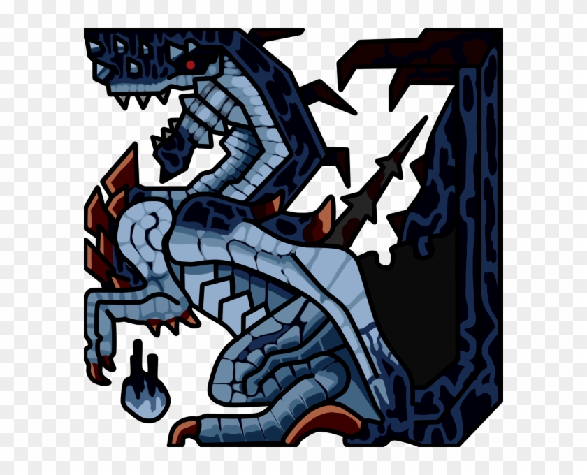 Ask A Deviljho - Elder Dragon Monster Hunter Icon Clipart #3810688