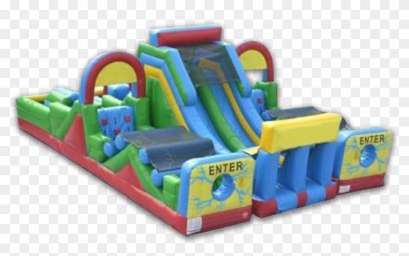 Inflatable Obstacle Course Clipart #3810719