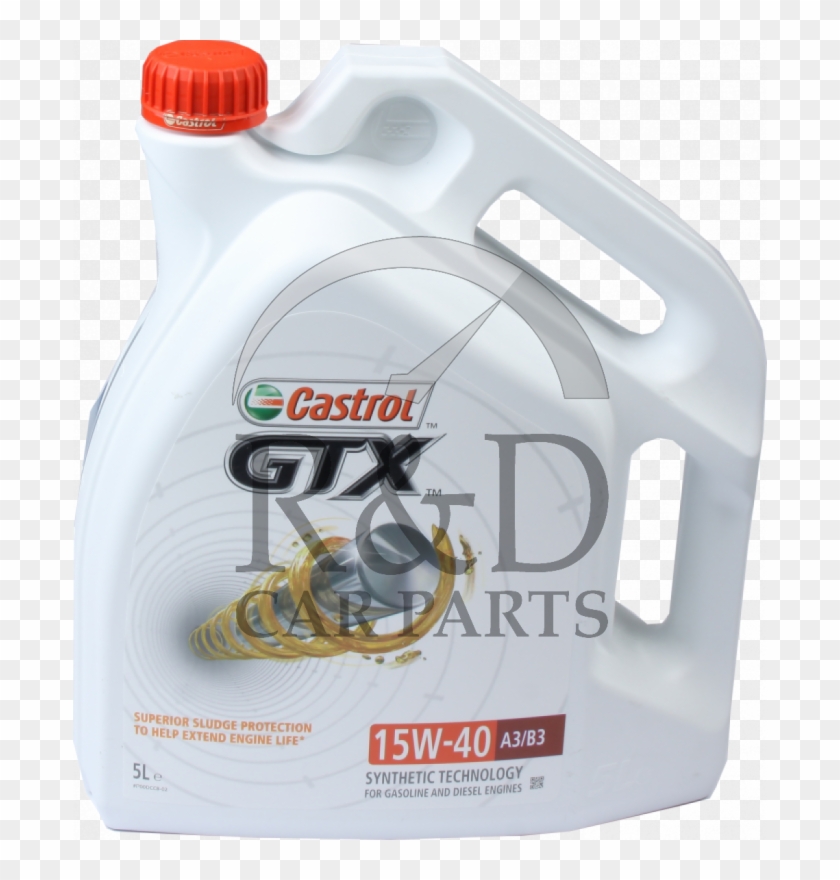 Saab, All, Volvo, Maintenance, Oil, Engine Oil, Engine, - Castrol 15w40 Gtx High Mileage Clipart
