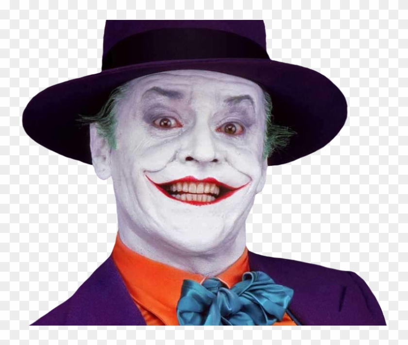 ¿sabes Cuál Es El Nombre Real De "the Joker" El Enemigo - Joker By Jack Nicholson Clipart #3811650