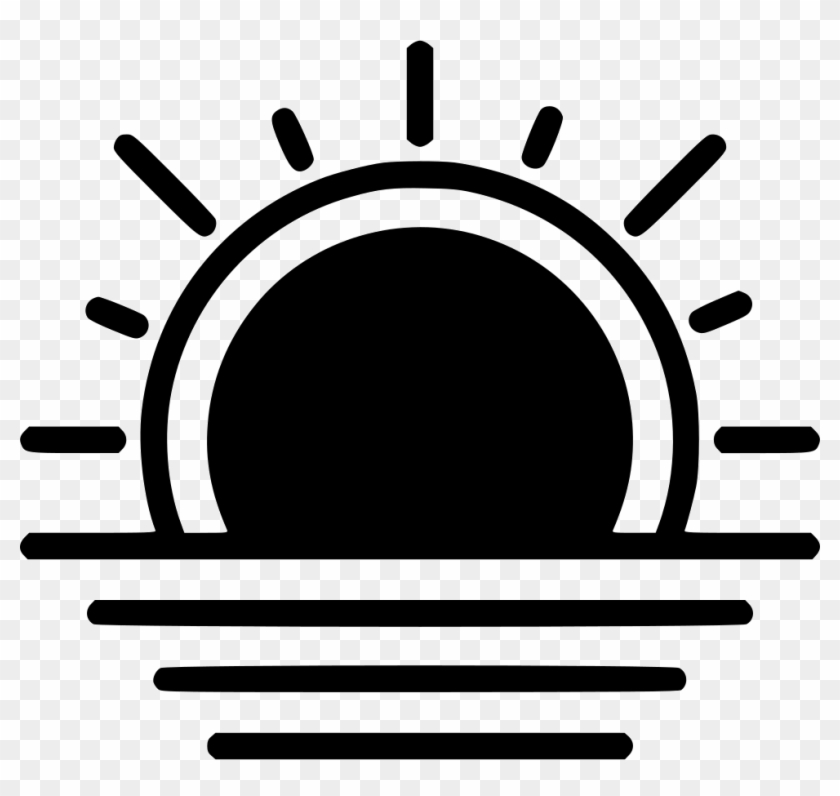 Sunset Icon Png - Solar Energy Icon Clipart #3811688