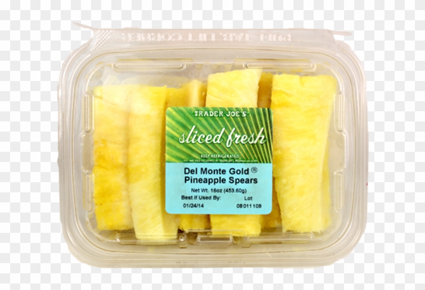 Trader Joe's Slice Fresh Pineapple - Del Monte Pineapple Spears Clipart #3811934