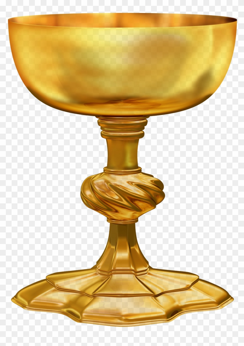 Holy Communion Images Png Download - Golden Chalice Clipart #3812279