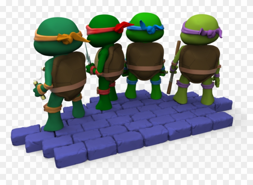 Tortugas Ninja Cartoon 1 Tortugas Ninja Cartoon 2 - Cartoon Clipart #3812474