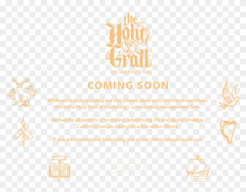 The Holy Grail Of Marketing - Department For Culture Media Clipart #3813086