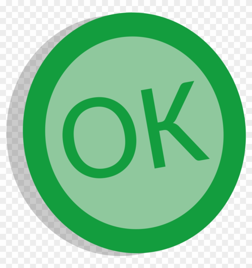 Symbol Circle Ok - Circle Clipart #3813382