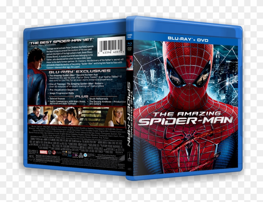 El Sorprendente Hombre Arana - Amazing Spider Man Blu Ray Clipart #3813450