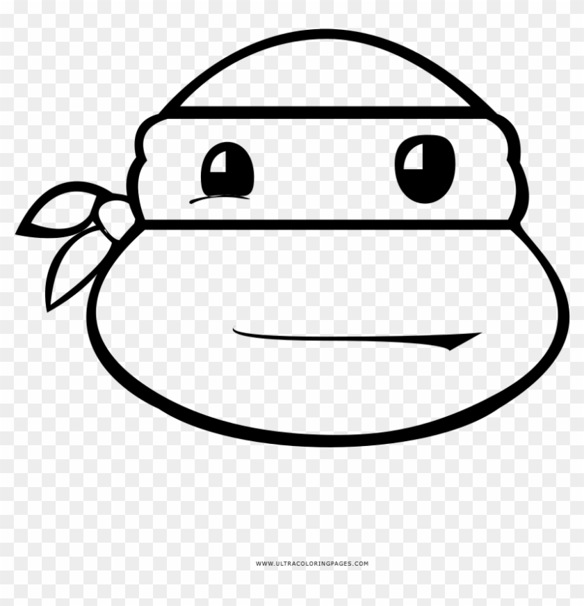 Tortuga-ninja Página Para Colorear - Drawing Clipart