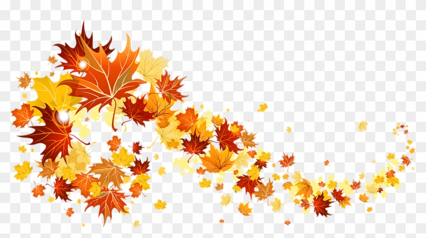 Fall Leaves Transparent Picture - Fall Leaves Transparent Gif Clipart #3813687