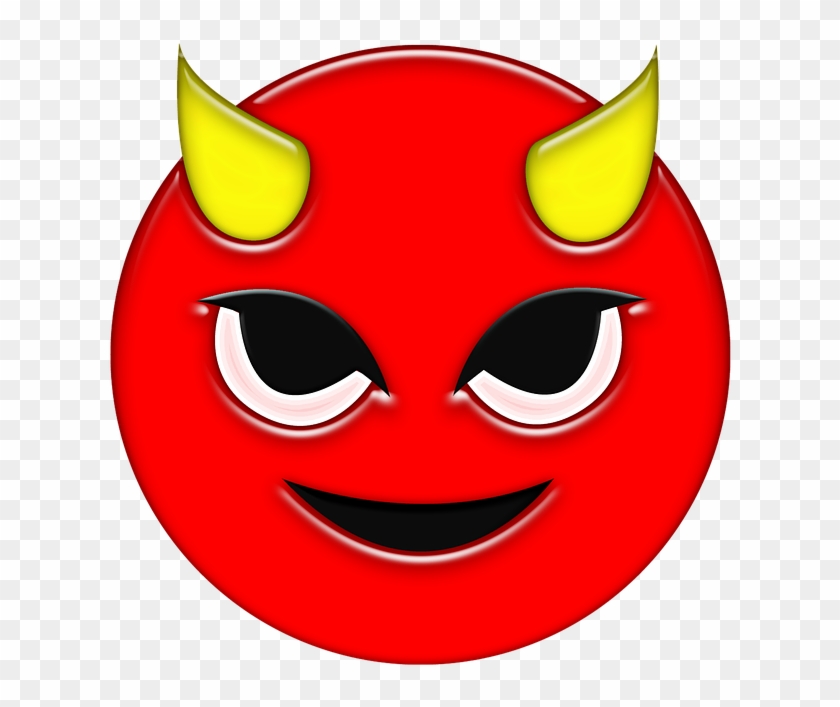 Emoji Diable Png - Portable Network Graphics Clipart #3814228