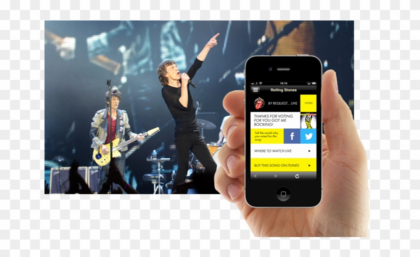 Rolling Stones Use Lvis Secure Voting To Allow Usa Clipart #3814677