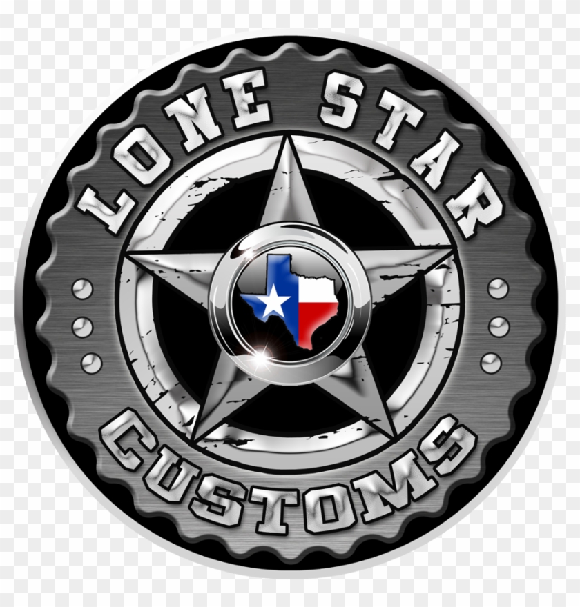Lone Star Customs Llc - Custom Motorcycle Shop Logo Clipart #3814681