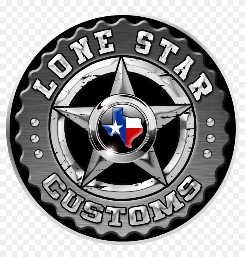 Lone Star Customs Llc Custom Motorcycle Shop Logo Clipart (3814681