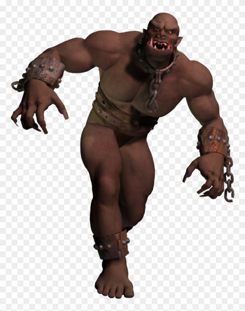 #ogre #giant #monster #escaped #mythologicalcreature - Cg Artwork Clipart