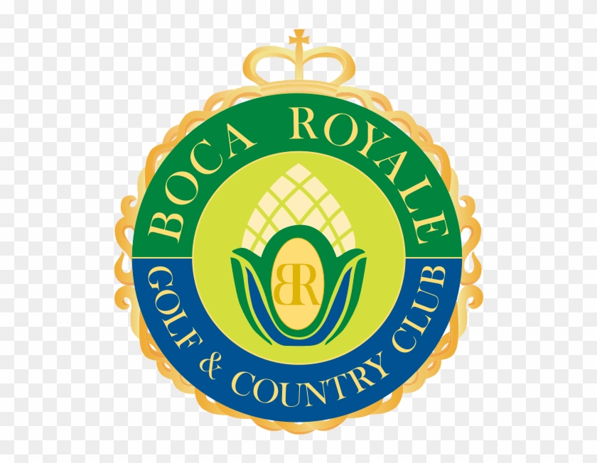 Boca Royale Golf & Country Club - Emblem Clipart