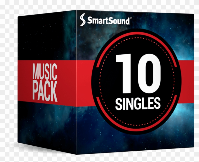 10 Singles Pack - Box Clipart #3814976
