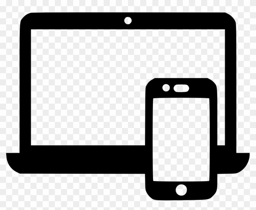 Laptop Icon Png - Laptop And Phone Icon Clipart