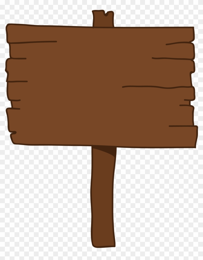 Cartoon, Sign, Animation, Shoulder, Brown Png Image - Cartoon Wood Sign Png Clipart #3815183