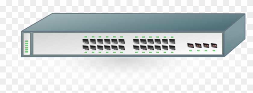Switch Port Network Ethernet Computer Hub Plug - Network Switch Vector Tplink Clipart #3815348