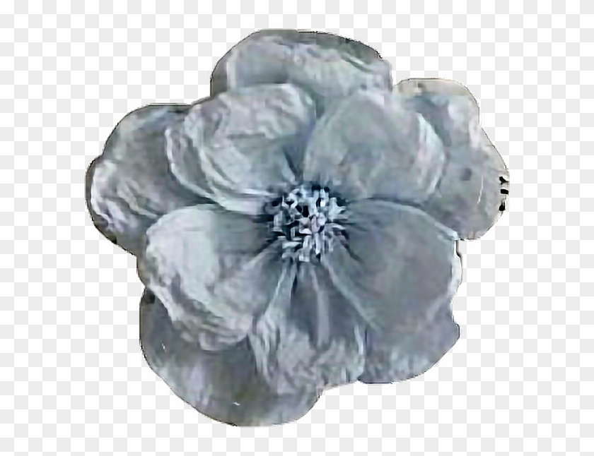#blue #paper #flower #decor #freetoedit - Artificial Flower Clipart #3815518