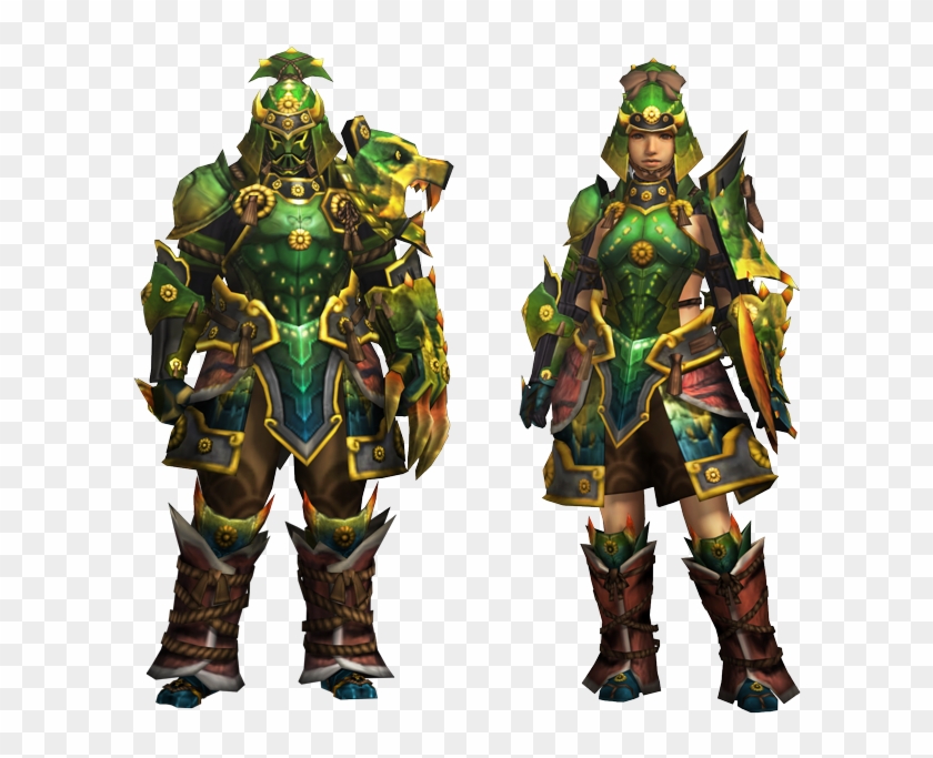 Type Of Gear You Can Make Once You Somehow Manage To - Ash Kecha Wacha Armor Mh4u Clipart