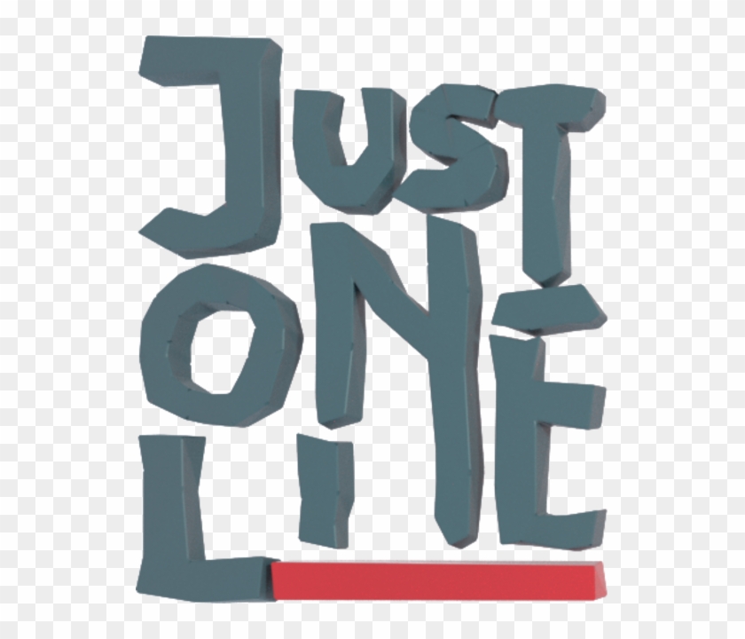 Just One Line - Calligraphy Clipart