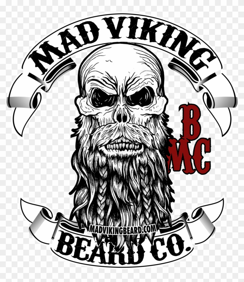 Mad Viking Beard Clipart #3815941