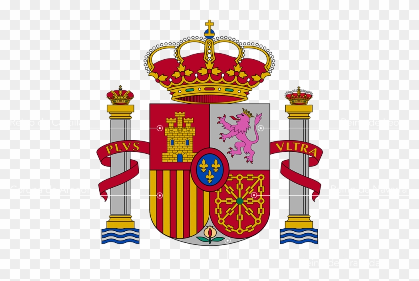 Escudo Actual De España - Symbol On The Spain Flag Clipart #3816013