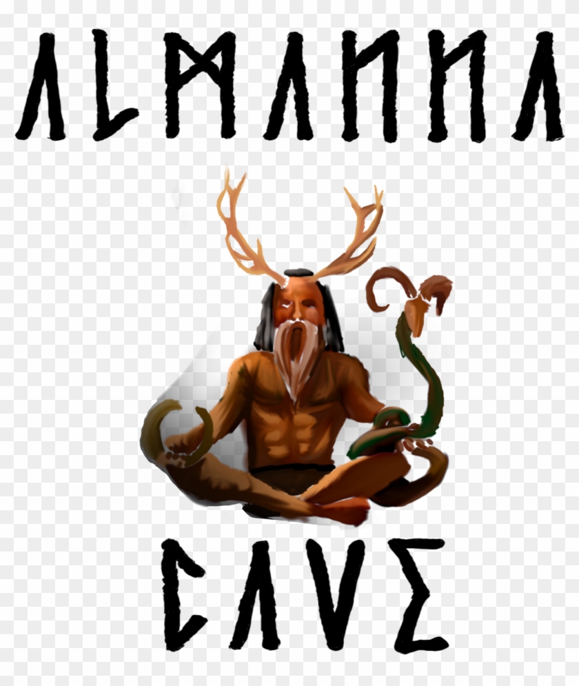 Almannacave - Elk Clipart #3816107