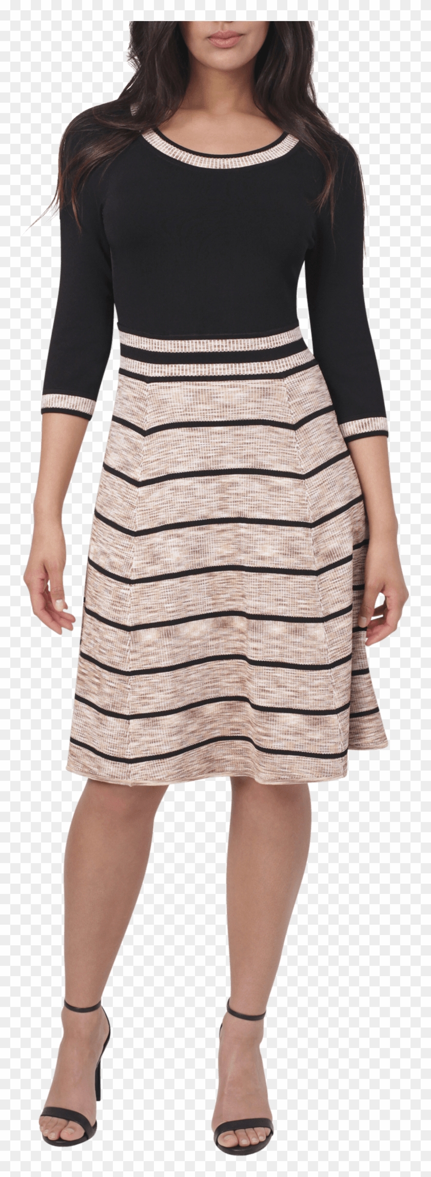 Fit & Flare Dress - A-line Clipart