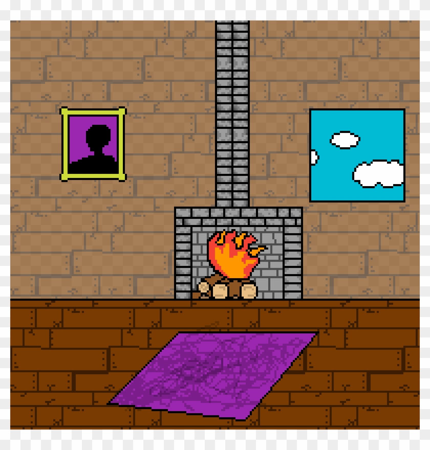 Wood Room - Cartoon Clipart