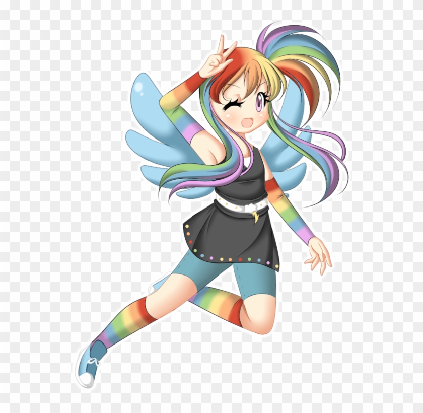 Mlp Keychain Rainbow Dash By Amai K - Anime Clipart