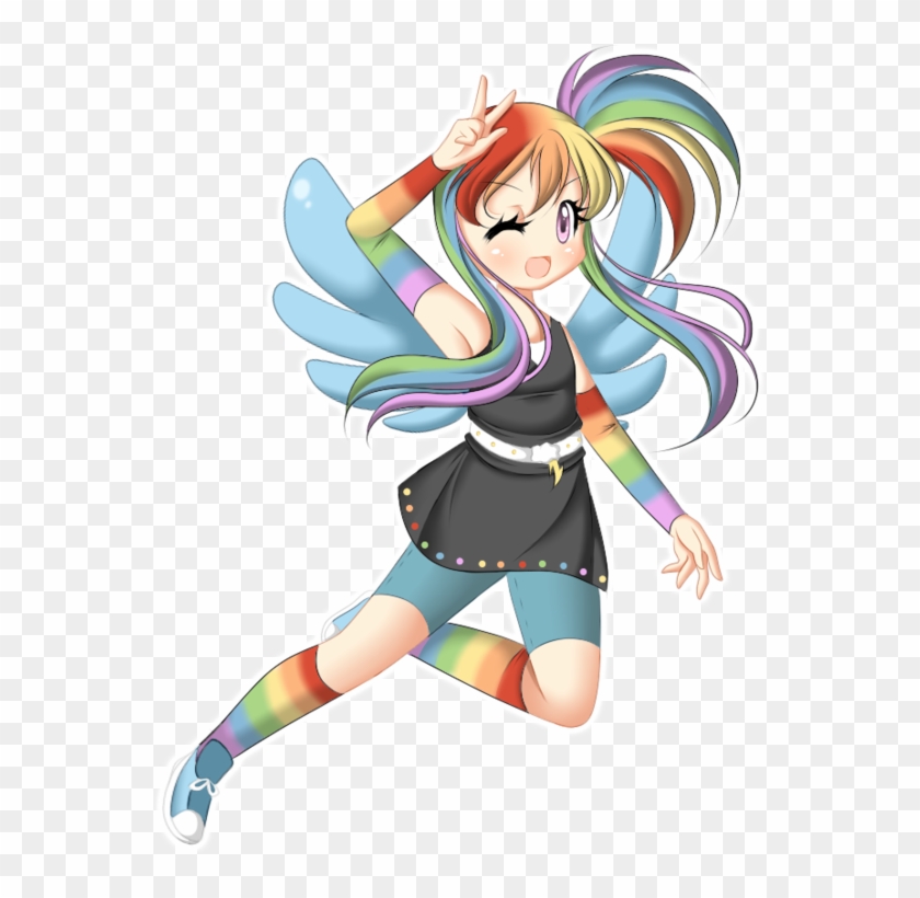 Mlp Keychain Rainbow Dash By Amai K - Anime Clipart #3816294
