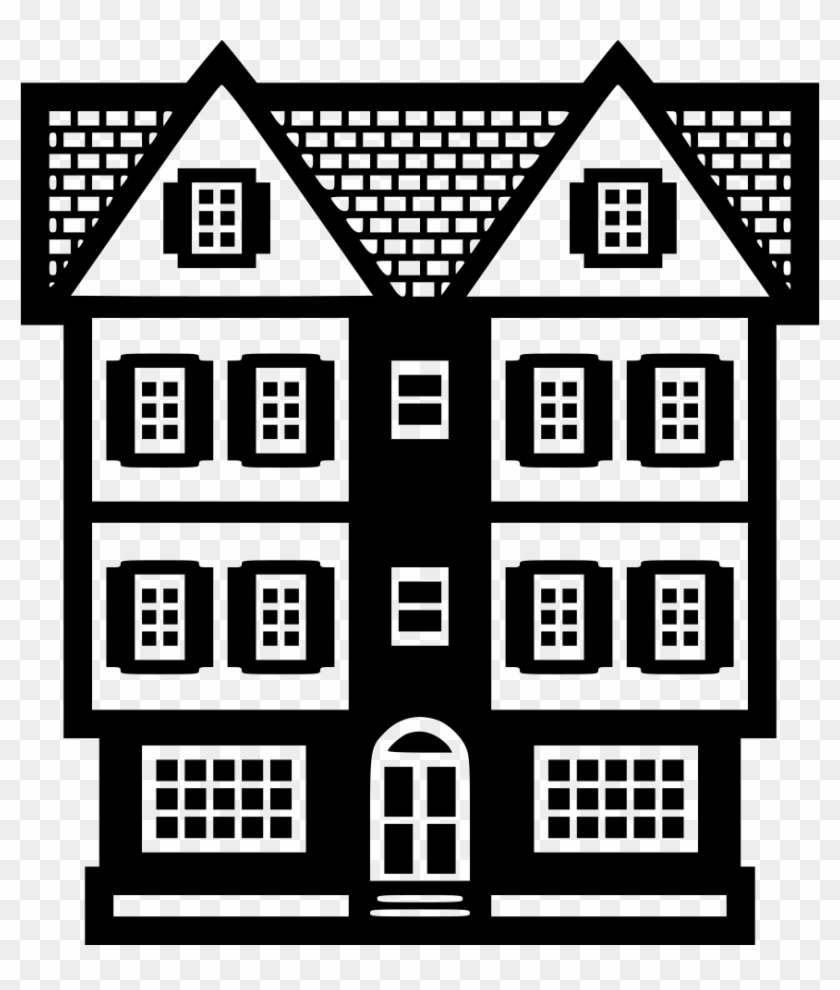 Png File Svg - Mansion Icon Png Clipart #3816849