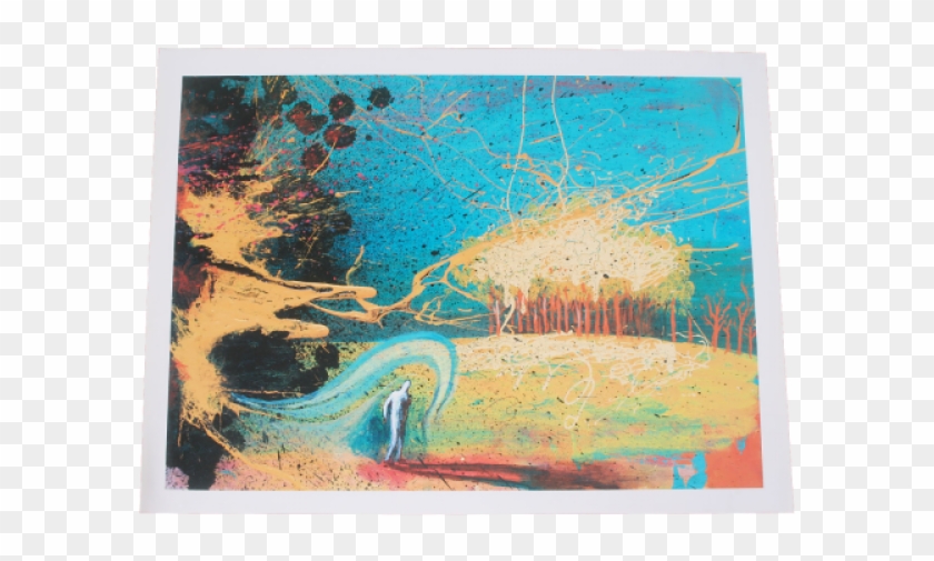 The Flaming Lips Cosmic Autum Lithograph M62221 - Flaming Lips Clipart