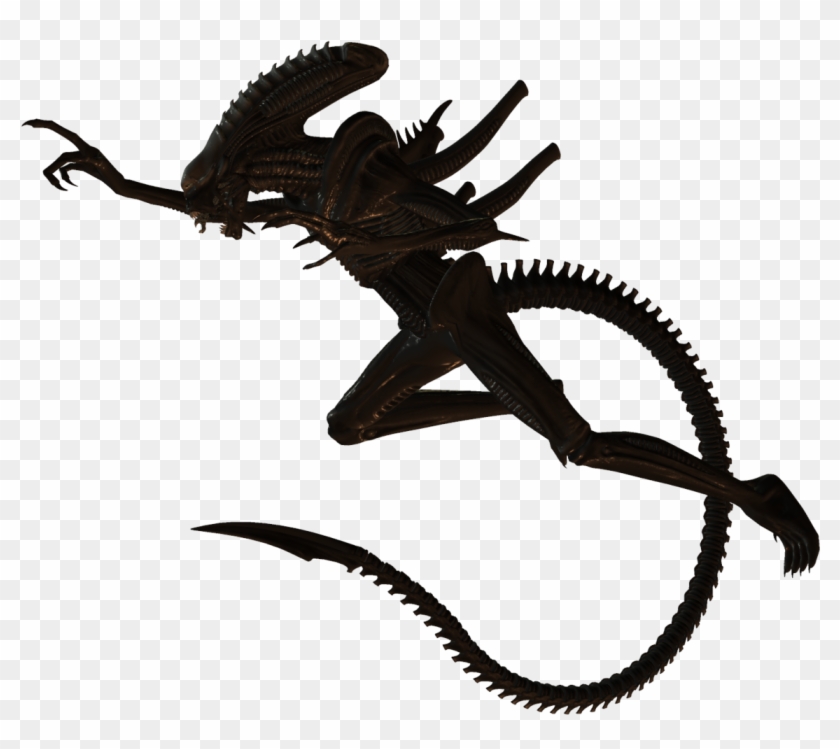 Aliens And Predators, Transparent Png Alien Xenomorph - Transparent Background Xenomorph Png Clipart #3817228