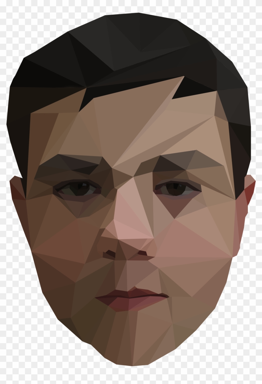Joe Low Poly - Illustration Clipart #3817344