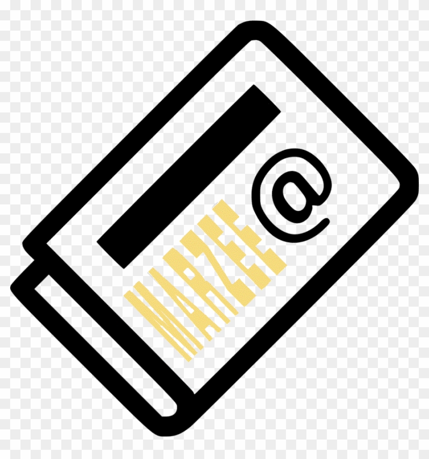 Mailinglist English - Newsletter Icon Vector Free Clipart #3817378