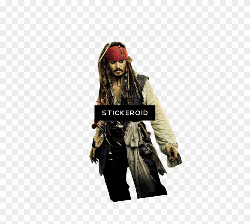 Jack Sparrow Portrait - Pirates Of The Caribbean Kids Clipart #3817507