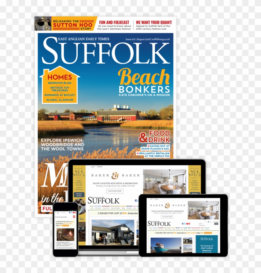 Suffolk Magazine Product Shot - Online Advertising Clipart