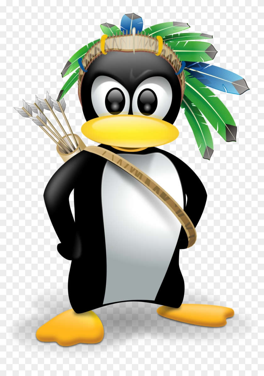 This Free Icons Png Design Of Tux Kurimin Penguin - Tux Ubuntu Clipart